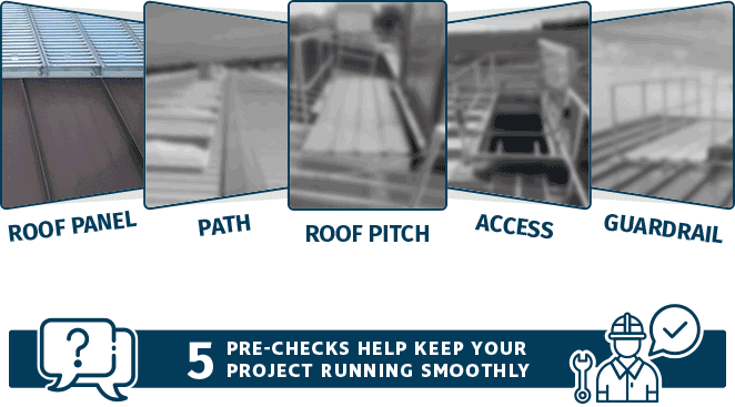 5 Pre-Checks for Roof Walkways
